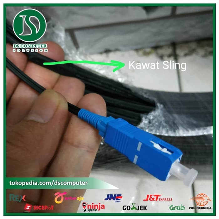 Preconnectorized 1 Core 3 Seling 250 Meter SC/UPC - SC/UPC