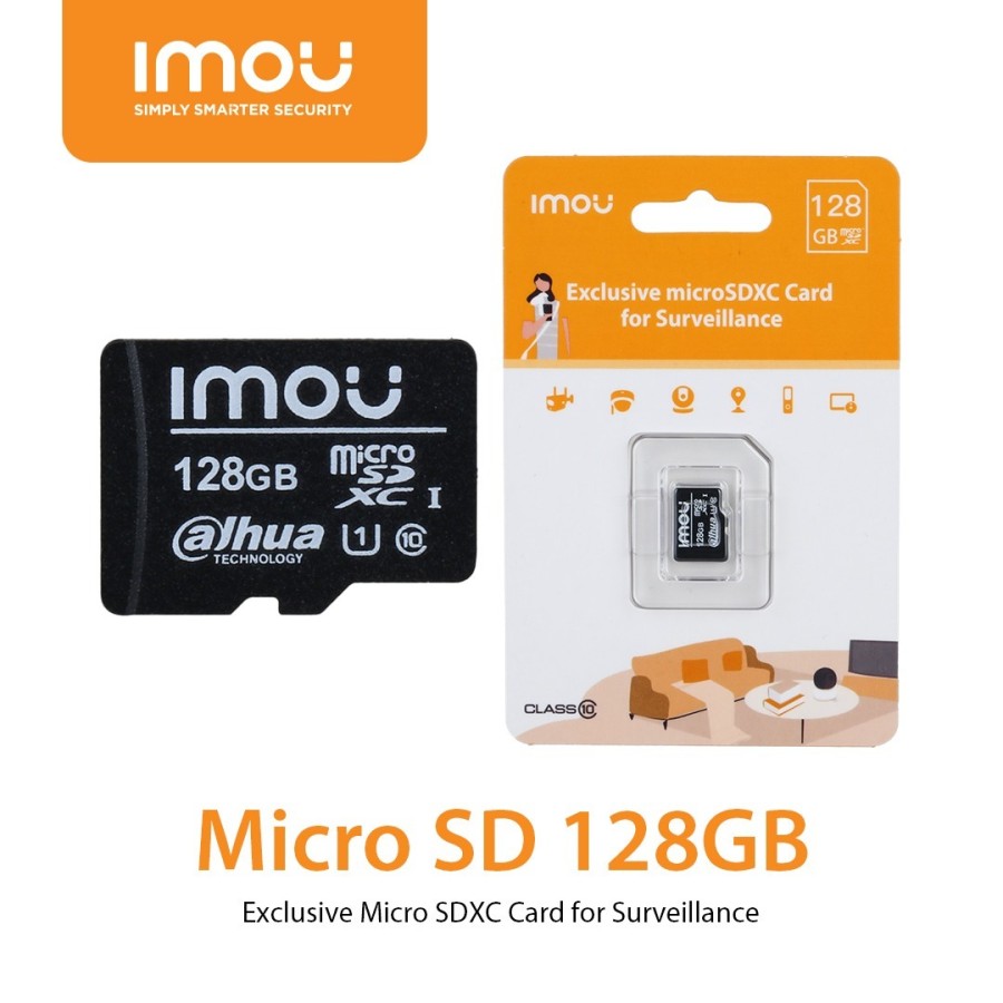Imou MicroSD 128GB Class 10