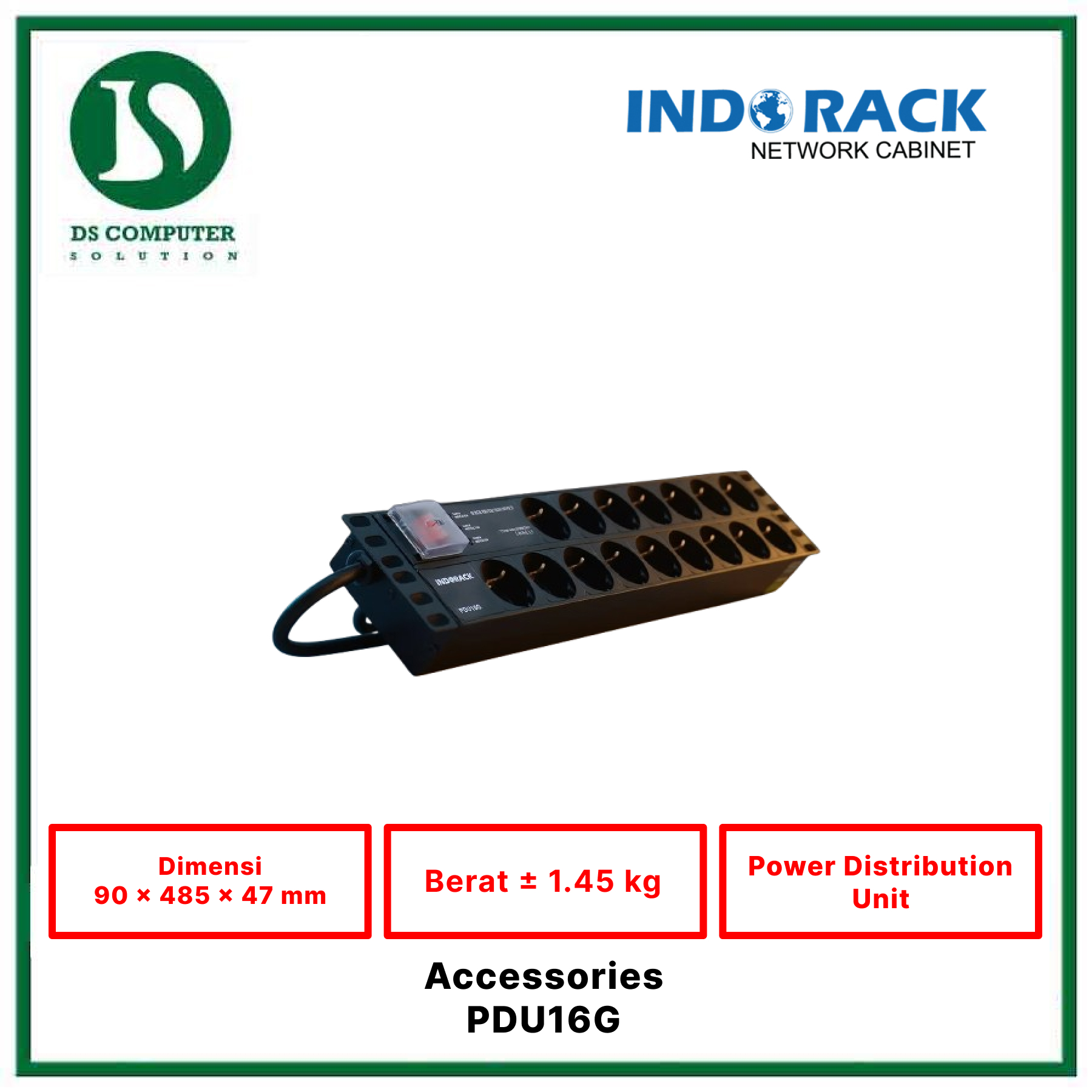 Indorack - PDU16G