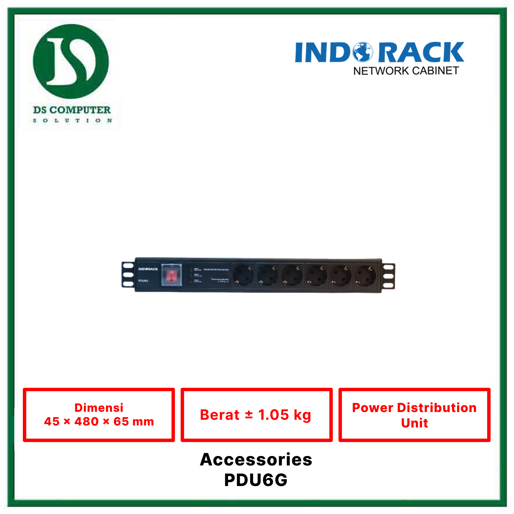 Indorack - PDU6G
