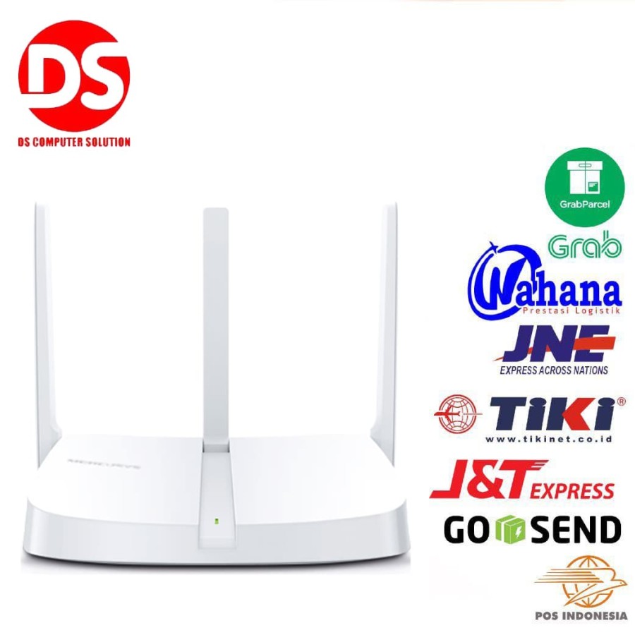 Mercusys MW305R Versi 2 (3 Antenna) 300Mbps Wireless N Router - NEW !!