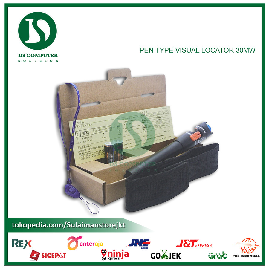 Senter FO Senter Fiber Optik Pen Type Visual Locator - 30mw