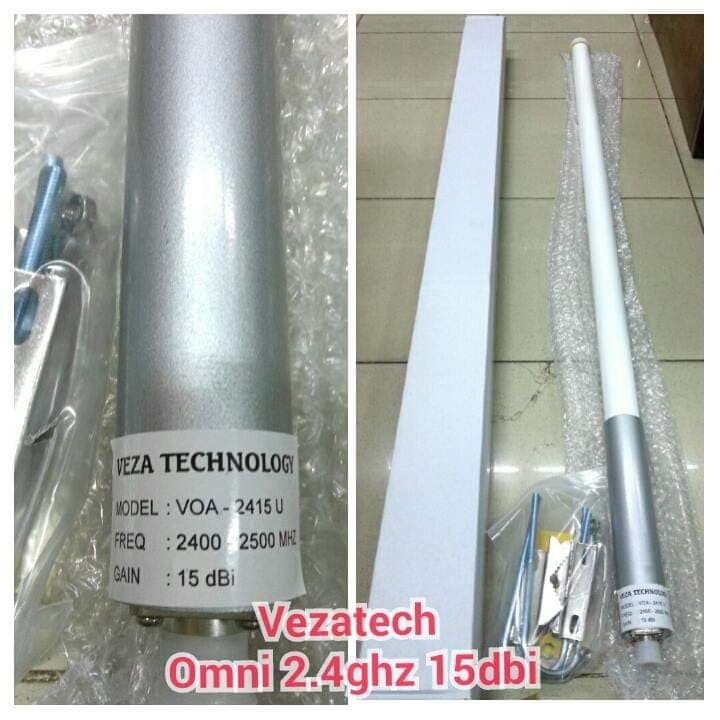 Vezatech Antena Omni 2.4Ghz 15dbi Siso VOA-2415